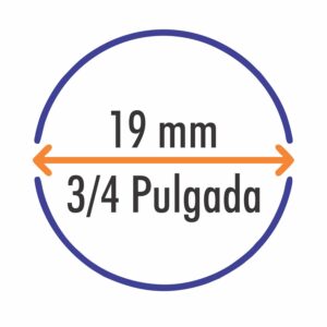 19 MM - 3/4 Pulgada